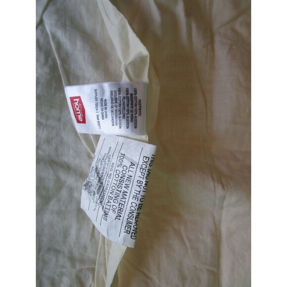 JCP Home Floral Quilted Pillow Sham Cotton Vintage Cottage Chic Decor - Picture 6 of 11